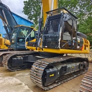 Caterpillar 336DL rupsgraafmachine uit 2023, zijaanzicht