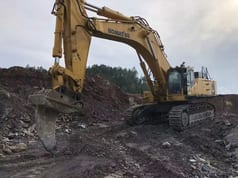 2021 Komatsu PC800-7 crawler excavator, front three-quarter view