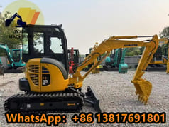 2024 Komatsu PC35MR-3 mini excavator, side view 2024 Komatsu PC35MR-3 mini excavator, side view