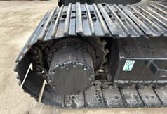 2018 Hitachi ZX200 crawler excavator track drive detail