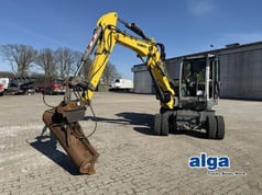 2019 Wacker Neuson EW65 wheel excavator, side view 2019 Wacker Neuson EW65 wheel excavator, side view