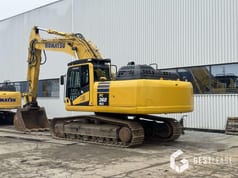 2020 Komatsu PC360NLC-11E0 crawler excavator, side view