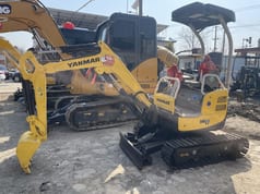 2022 Yanmar VIO 17 mini excavator, side view 2022 Yanmar VIO 17 mini excavator, side view