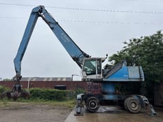 2011 Fuchs MHL350D material handler side view 2011 Fuchs MHL350D material handler side view