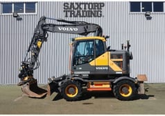 2017 Volvo EWR150E wheel excavator, side view