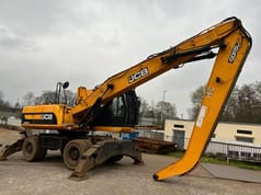 2011 JCB JS200W wheel excavator side view