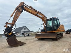 2011 CASE CX130B excavator, side profile view 2011 CASE CX130B excavator, side profile view