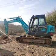 2024 Sunward SWE80E mini excavator side view 2024 Sunward SWE80E mini excavator side view