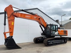 2025 Hitachi ZX370-LCH crawler excavator side view