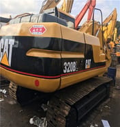 2008 Caterpillar 320BL crawler excavator rear quarter view 2008 Caterpillar 320BL crawler excavator rear quarter view