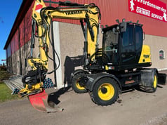 2018 Yanmar B110W excavator, side view 2018 Yanmar B110W excavator, side view