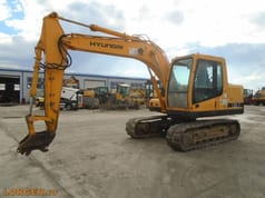 2007 Hyundai 130-7 crawler excavator, side view 2007 Hyundai 130-7 crawler excavator, side view