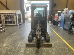 2018 Volvo EC18D mini excavator, front view 2018 Volvo EC18D mini excavator, front view