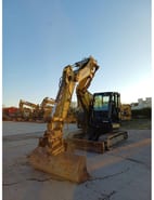 2018 Yanmar B7 SIGMA crawler excavator, front three-quarter view