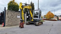 2011 Wacker Neuson 6003 RD mini excavator, side view 2011 Wacker Neuson 6003 RD mini excavator, side view