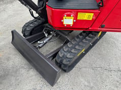 2026 Rhinoceros MY10-8 mini excavator dozer blade and track detail