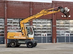 2009 Liebherr A900C wheel excavator side view