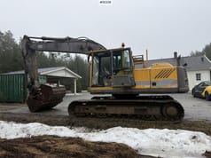 1998 Volvo EC280 crawler excavator, side view