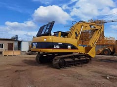 2010 Caterpillar 325C crawler excavator rear view