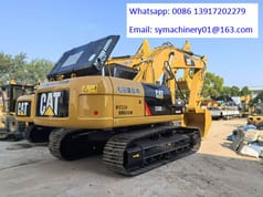 2023 Caterpillar 330D2L crawler excavator rear three-quarter view