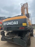 2023 Hyundai 210-9 crawler excavator rear view