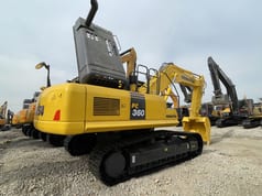2024 Komatsu PC360 crawler excavator rear three-quarter view