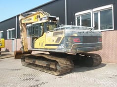 2017 Hyundai HX260LC crawler excavator, rear three-quarter view