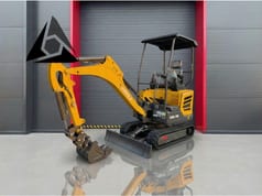 Gorila G20SE I PRO mini excavator, side view Gorila G20SE I PRO mini excavator, side view