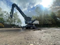 2023 Terex TWH 224 material handler, side profile view