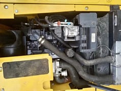 2024 Komatsu PC130-7 crawler excavator engine compartment view