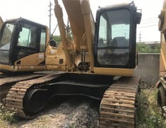 2023 Caterpillar 330C crawler excavator, front-quarter view