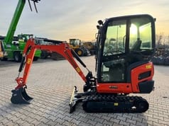2021 Kubota KX018-4 mini excavator, side view