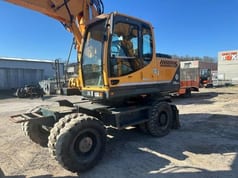 2012 Hyundai R170W-9 wheel excavator, side view