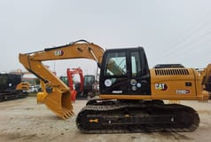 2020 Caterpillar 315D2 GC crawler excavator side view 2020 Caterpillar 315D2 GC crawler excavator side view