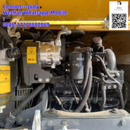 2021 Komatsu PC60 engine compartment view