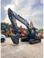 2023 Volvo EC210DL crawler excavator, front three-quarter view 2023 Volvo EC210DL crawler excavator, front three-quarter view