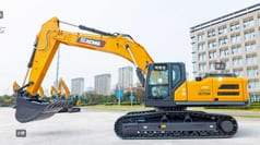 2026 XCMG XE370GK crawler excavator side view