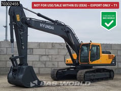 2025 Hyundai R340L crawler excavator side view 2025 Hyundai R340L crawler excavator side view