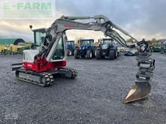 2023 Takeuchi TB257FR V1 mini excavator side view 2023 Takeuchi TB257FR V1 mini excavator side view