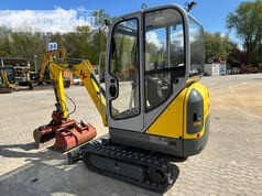 2022 Wacker Neuson ET16 mini excavator, side profile view