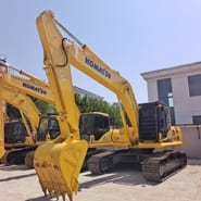2025 Komatsu PC240LC-7 crawler excavator, front three-quarter view 2025 Komatsu PC240LC-7 crawler excavator, front three-quarter view