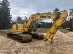2019 Komatsu PC170LC-11 crawler excavator, side view