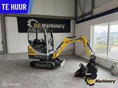 2022 Wacker Neuson ET16 mini excavator, side view