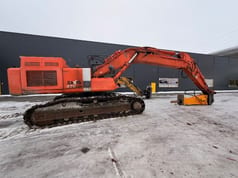 2008 Hitachi Zaxis 470LCH crawler excavator side view 2008 Hitachi Zaxis 470LCH crawler excavator side view