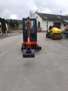 2015 Yanmar KX 016-4 mini excavator, front view