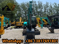 2024 Sunward SWE80N9 mini excavator, front view