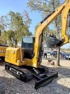 2025 Caterpillar 306 mini excavator, rear three-quarter view 2025 Caterpillar 306 mini excavator, rear three-quarter view