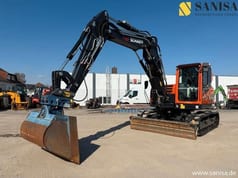 2021 Schaeff TC 125 crawler excavator, side view 2021 Schaeff TC 125 crawler excavator, side view