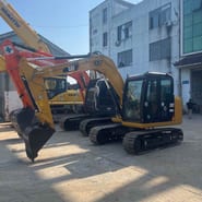 2024 Caterpillar 308E2 mini excavator, front three-quarter view 2024 Caterpillar 308E2 mini excavator, front three-quarter view