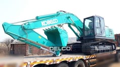 2026 Kobelco SK220XDLC-10 crawler excavator, side profile view